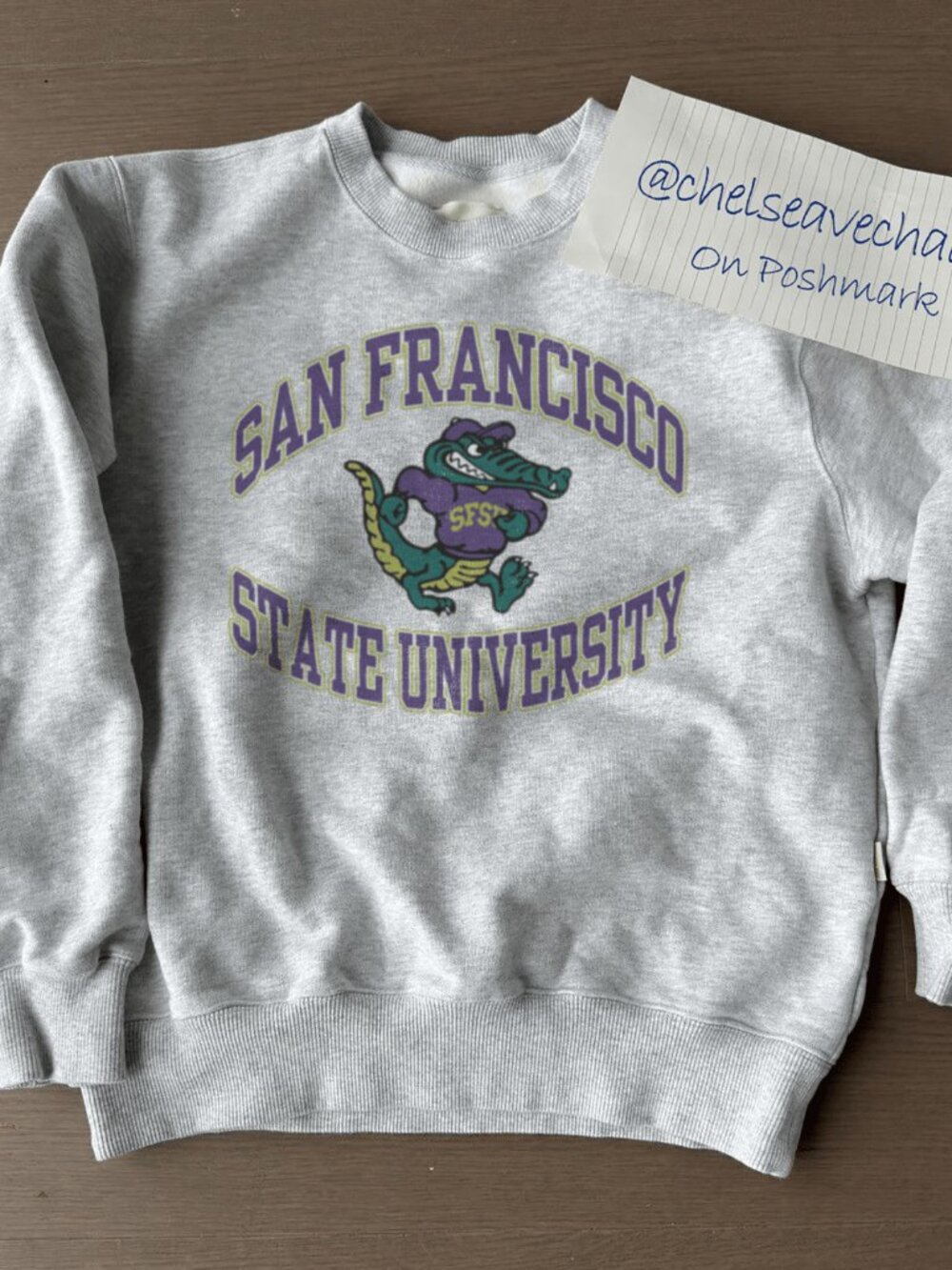 Vintage San Francisco State University Sweatshirt, 90s SFSU Shirt For Men Women